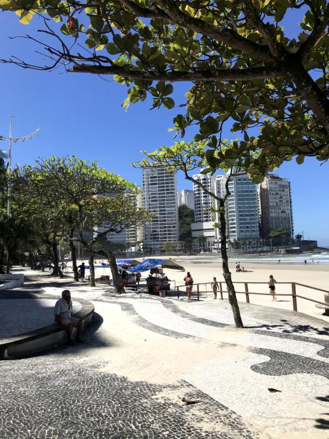 Pitangueiras, Frente Ao Mar Com Servico De Praia Apartment Guaruja Bagian luar foto
