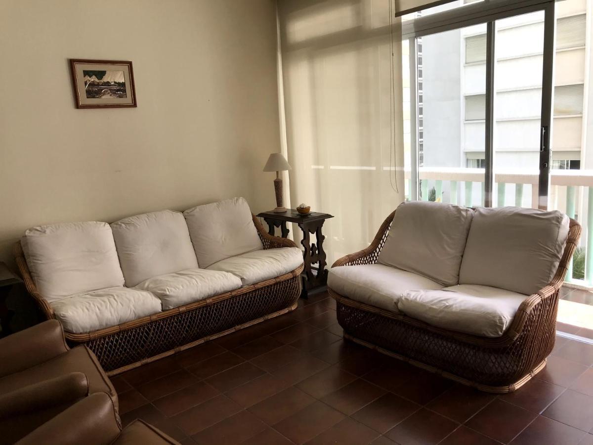 Pitangueiras, Frente Ao Mar Com Servico De Praia Apartment Guaruja Bagian luar foto